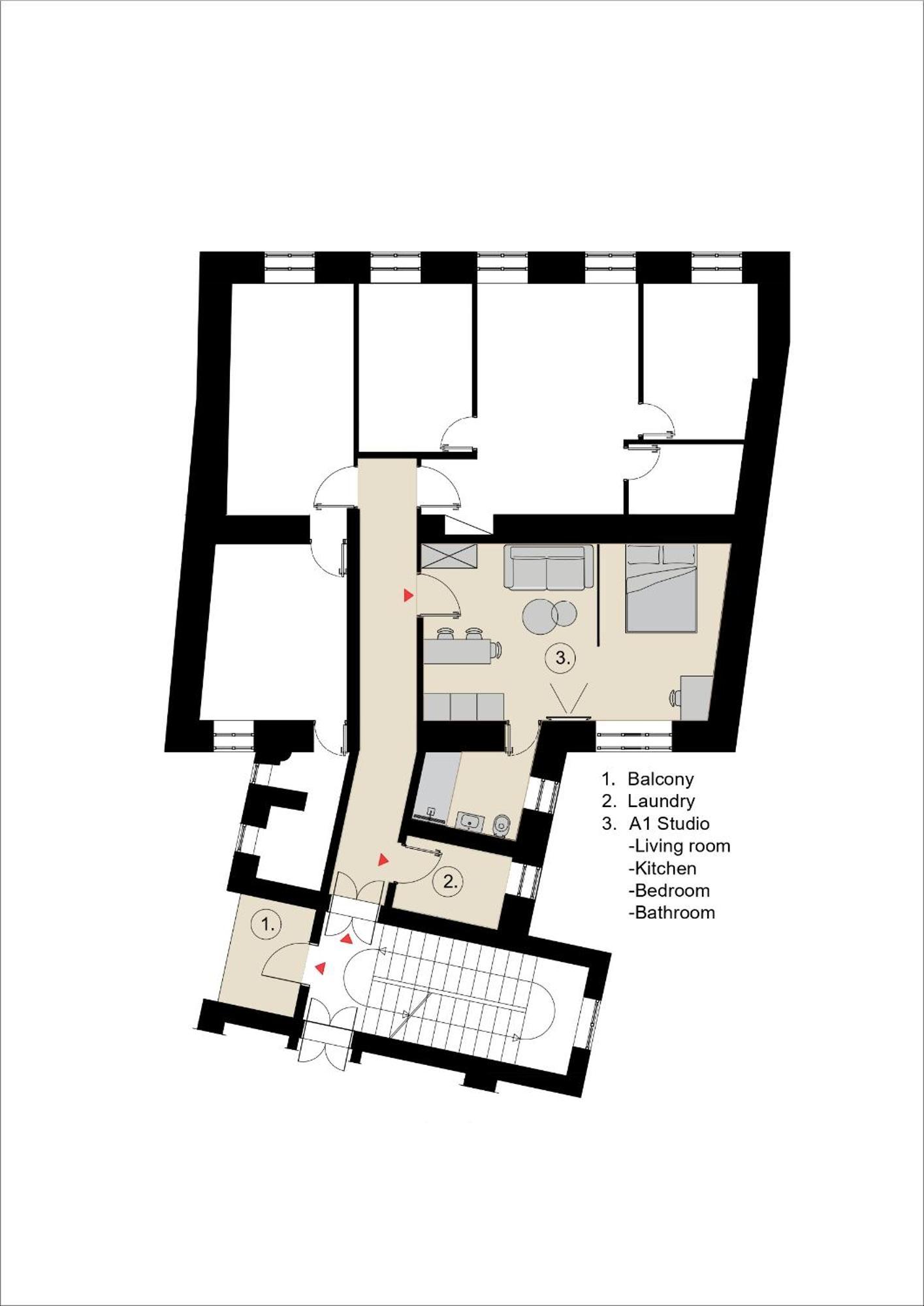 Central Apartments Sarajevo Ngoại thất bức ảnh